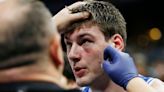 Kyle Filipowski suffers cut under left eye in Duke's March Madness game against Tennessee