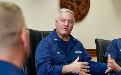 Coast Guard’s top chaplain fired for failing to act on knowledge of another’s sexual misconduct