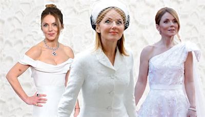 Geri Halliwell-Horner's vast collection of wedding dresses masquerading as gowns