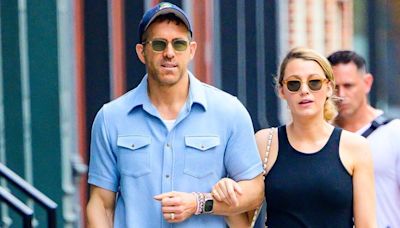 Blake Lively and Ryan Reynolds Style the Same Sneaker Two Ways While Out in NYC