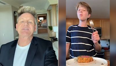 Watch: Young Cook's Skills Impress Gordon Ramsay, He Calls Him "Formidable"