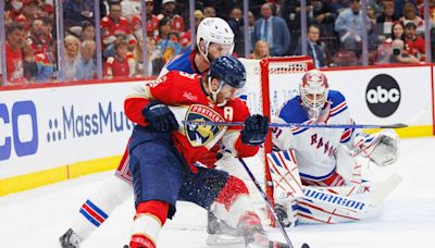 Panthers creating chances, but know they need to ‘get more pucks on net’ vs Rangers