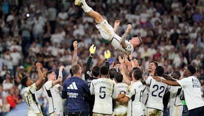 Kroos bids emotional farewell to Real fans