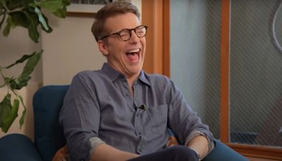 Sean Hayes Cracks Up as He Gets Roasted by Jiminy Glick | Video