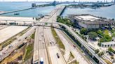 Lamborghini crash closes lanes on MacArthur Causeway from Miami Beach to Miami