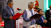 Bangladesh interim government: Nobel Peace Prize winner Muhammad Yunus takes charge of defence, 26 other portfolios - Times of India