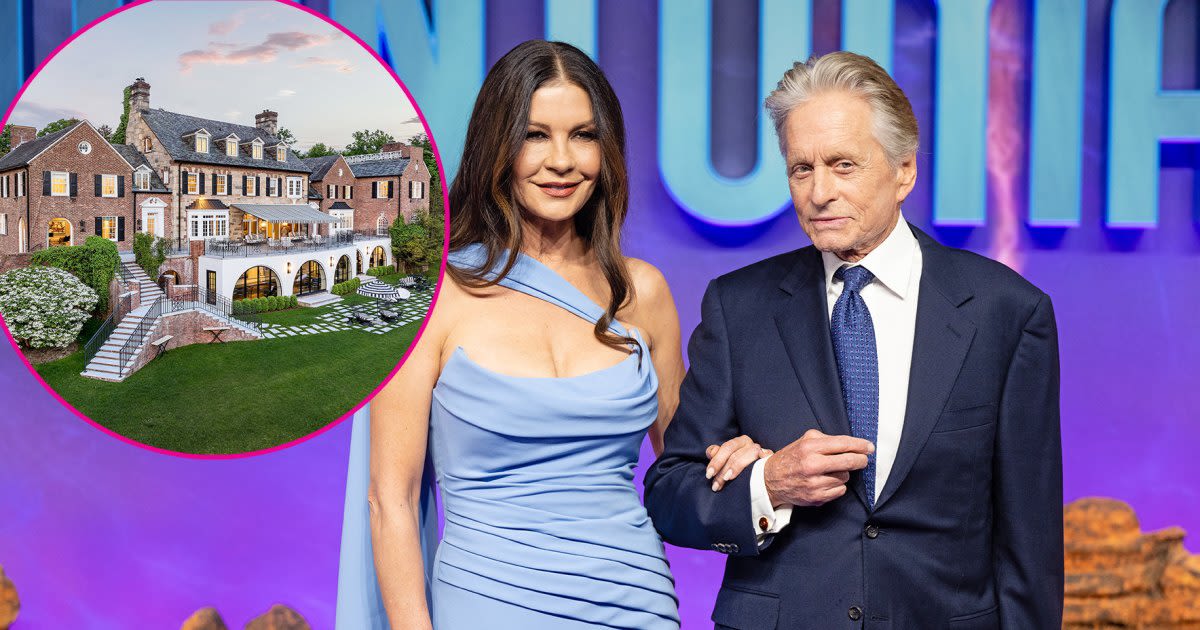 Michael Douglas, Catherine Zeta-Jones' $12 Million Mansion Is for Sale