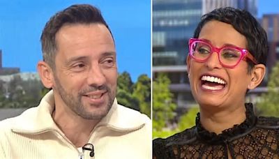 BBC's Naga Munchetty takes swipe at Death In Paradise's Ralf Little in awkward TV clash