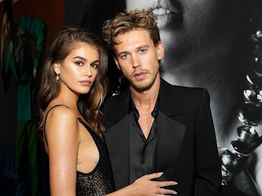 Austin Butler Kisses Kaia Gerber at His ‘Bikeriders’ Premiere in L.A.