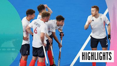 Men's hockey highlights: Team GB draw with South Africa at Paris 2024