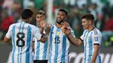 梅西缺陣，世界盃資格賽阿根廷3比0客勝玻利維亞，斯卡洛尼稱梅西身體仍不太舒服
