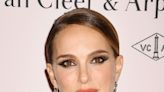 Natalie Portman Stuns In A Red Mini Dress & Sheer Tights For ‘The Kelly Clarkson Show’ Appearance