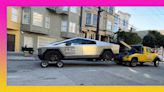 Cybertruck Spotted Getting Towed in San Francisco