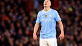 Man City's Haaland to miss Brighton game but Guardiola says injury not serious