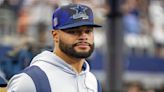 Cowboys QB Dak Prescott Spotted Wearing Walking Boot After Suffering Foot Sprain; Will This Affect Training Camp?