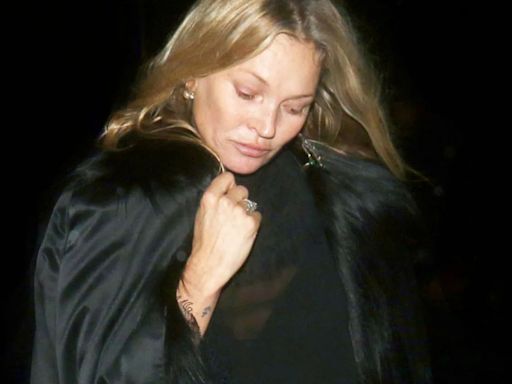 Kate Moss enjoys night out with mystery man after date with music icon's son
