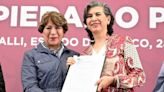 Delfina Gómez ha entregado 2 mil 700 títulos de propiedad