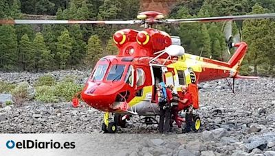 Rescatada tras sufrir una caída en el sendero de la Cascada de Colores