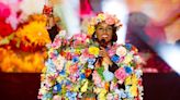 Janelle Monáe Flaunts Three-dimensional Florals While Performing at Outloud Music Festival 2024