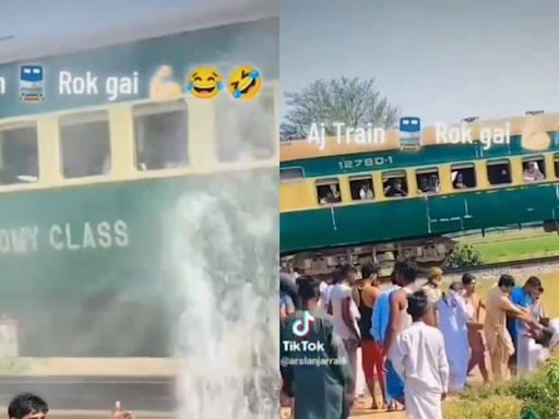 Prank Gone Wrong: Pakistani Men Spray Water Inside Moving Train, Then This Happened - News18