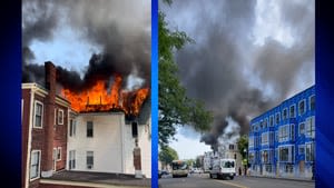 Firefighters extinguish blaze at buildings in South Boston