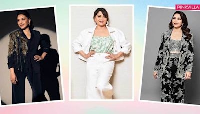 5 looks that showcase Madhuri Dixit Nene’s love for beautifully embellished pantsuits