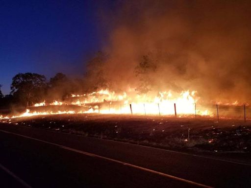 Aero Fire in Calaveras County scorches over 5,000 acres, leaves thousands without power