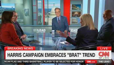 ‘I Will Aspire to Be Brat’: CNN Panel Cracks Up Trying to Decipher Gen Z ‘Aesthetic’ Embraced by Harris Campaign