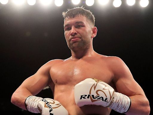 Undefeated British boxer Eddie Hearn signed up now teasing police and on the run