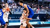 Francês tem quase 60 cm a mais do que japonês em duelo no basquete masculino em Paris