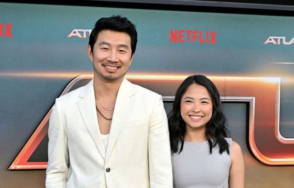 Simu Liu and Girlfriend Allison Hsu's Attend Premiere of Netflix's 'Atlas'