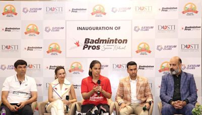 Saina Nehwal Inaugurates Badminton Pros Academy at Dosti West County – Balkum, Thane (W)