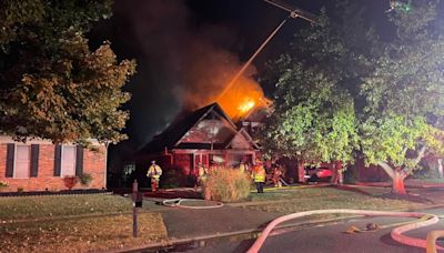 Firefighters battle early morning house fire near City of Anchorage