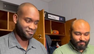 Yordan Alvarez Had Perfect Joke After Breaking Rays' Scoreboard During Batting Practice