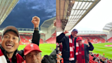 Long-time Malaysian Liverpool fan in tears over son’s surprise of Anfield live match treat (VIDEO)