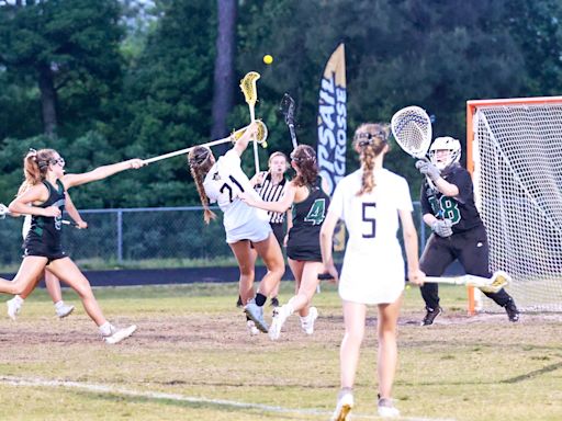 Topsail girls lacrosse's star power, resilience leading unbeaten playoff run