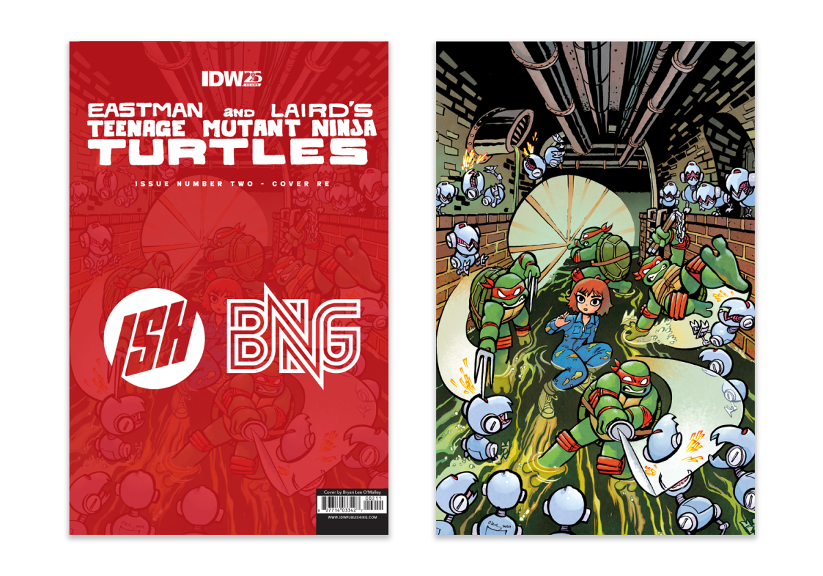 Celebrate TMNT and SCOTT PILGRIM With Bryan Lee O’Malley’s Exclusive Prints and Comics