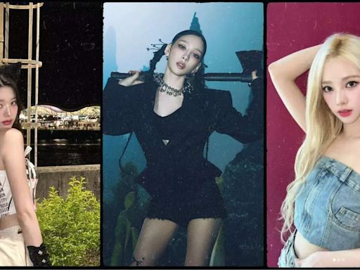 aespa's Karina, IVE's Wonyoung, and Taeyeon dominate the individual female K-Pop idol brand value rankings for July | K-pop Movie News - Times of India