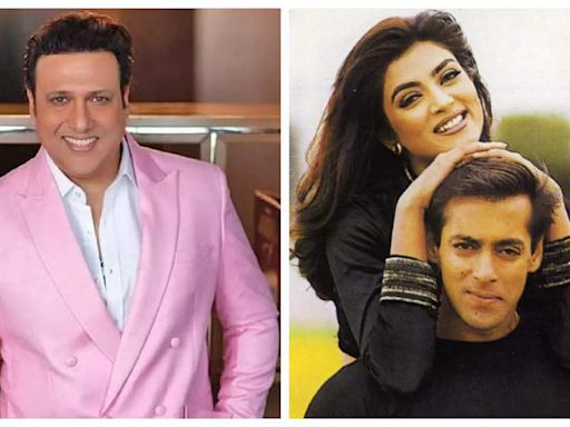 Govinda was the first choice for Salman Khan starrer 'Biwi No 1'; actor refused to work with Sushmita Sen | - Times of India