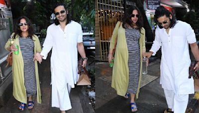 PICS: Parents-to-be Richa Chadha and Ali Fazal step out for evening date; Mirzapur 3 star helping wife cross the road is too cute to miss