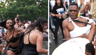 Multiple Fights & Chaos Break Out After NYC Pride Parade