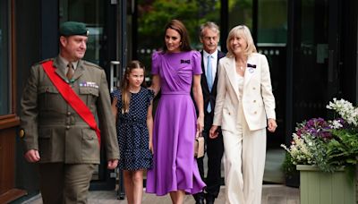 Kate Middleton pictured arriving at Wimbledon for men’s single final in rare public appearance