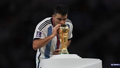 El tremendo tatuaje de Marcos Acuña por el Mundial 2022 con la Selección Argentina