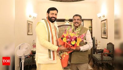 Union Minister Dharmendra Pradhan appointed as BJP in-charge for Haryana polls | Chandigarh News - Times of India