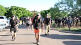 Over 100 people come out to salute the fallen with the Ruck Up Foundation