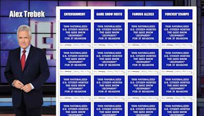 New U.S. Forever Stamp Celebrates the Legacy of Jeopardy! Host Alex Trebek