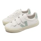 Veja 休閒鞋 Recife Logo Chromefree Leather 女鞋 白 藍 魔鬼氈 小白鞋 RC0592878A