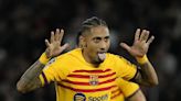 Raphinha hitting his stride as Barcelona makes a final bid to challenge Madrid for Spanish title