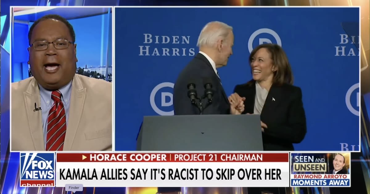 Horace Cooper: Leftists' Emphasis on Identity Politics Could Backfire with Kamala