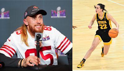 Fellow Iowa Legend George Kittle Puts Caitlin Clark Into Perspective